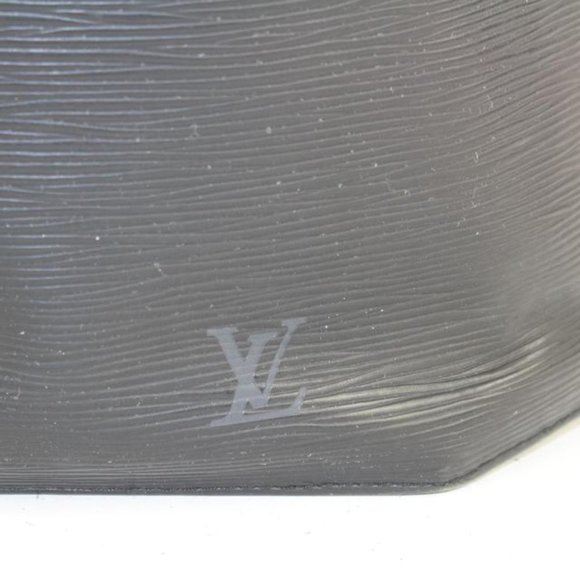 Louis Vuitton Black Epi Leather Noir Sac a Dos Sling Backpack with Pouch 1LV1103 - Picture 9 of 12